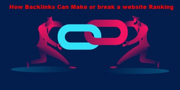 How backlinks can make or break a website ranking display